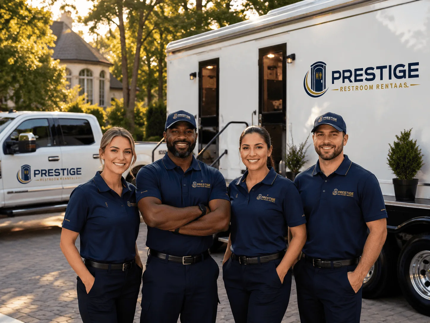 Trusted Luxury Portable Restrooms company in Crane, MO